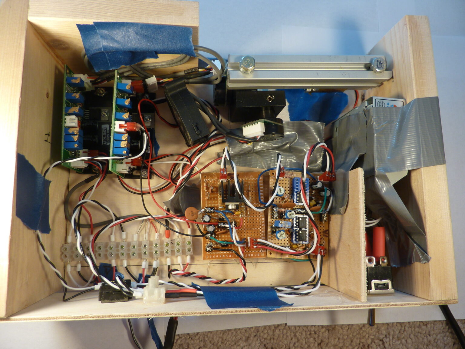 Control system for a laser galvonometer, built as a final project for a controls systems class.